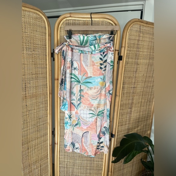 Dress Forum Palm Springs Midi Wrap Skirt NWT - Picture 7 of 10